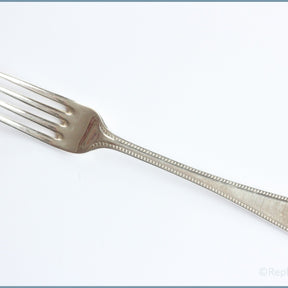 Tudor Crown - Bead (Silver Plate) - Dessert Fork