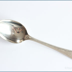 Tudor Crown - Bead (Silver Plate) - Dessert Spoon