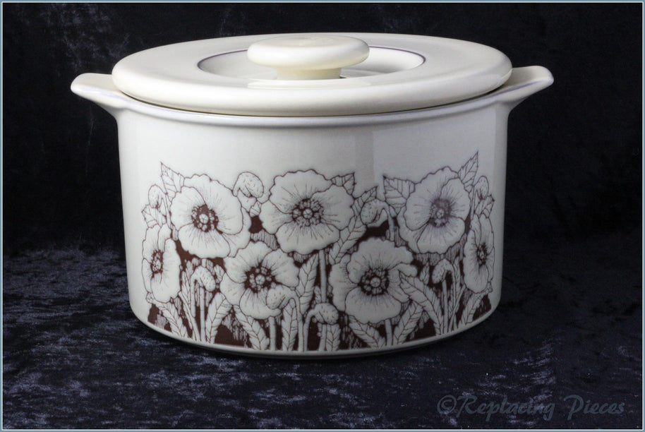 Hornsea - Cornrose - Lidded Vegetable Dish