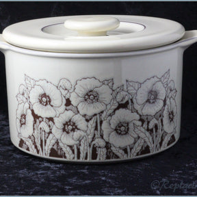 Hornsea - Cornrose - Lidded Vegetable Dish
