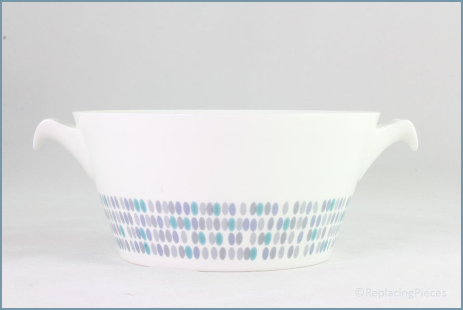 Royal Tuscan - Raindrop - Lidded Vegetable Dish BASE ONLY