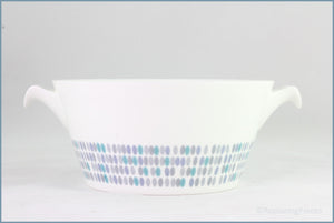 Royal Tuscan - Raindrop - Lidded Vegetable Dish BASE ONLY