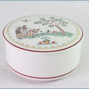 Villeroy & Boch - American Sampler - Round Lidded Box