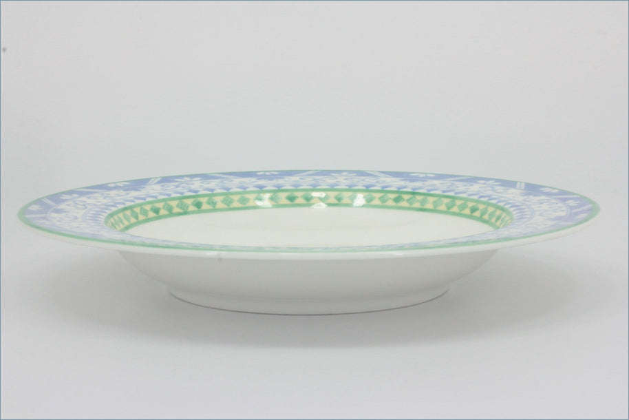 Villeroy & Boch - Perugia Azur - 9 1/8" Rimmed Bowl
