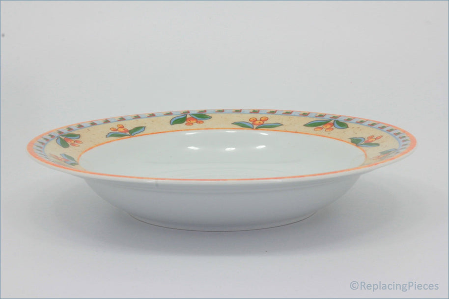 Villeroy & Boch - Switch 4 (Naranja) - 8 1/2" Rimmed Bowl 