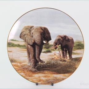 W.S. George - Grand Safari - Elephants At Kilimanjaro