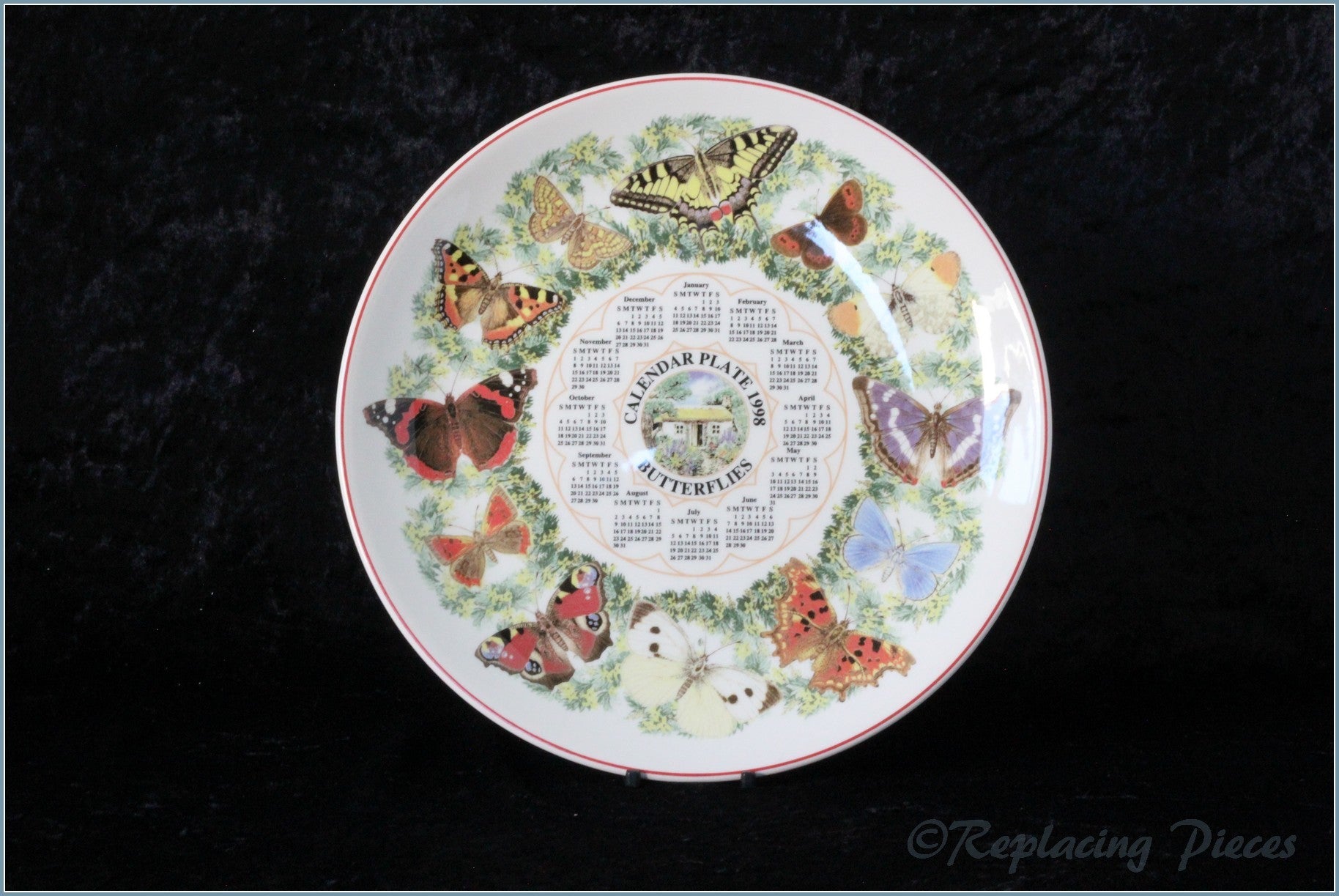 Wedgwood - Calendar Plate - 1998
