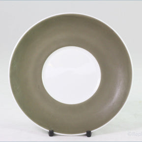 Wedgwood (Susie Cooper) - Pennant (C2151) - Coffee Saucer (Olive)
