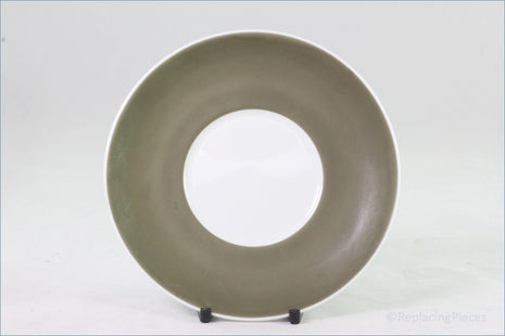 Wedgwood (Susie Cooper) - Pennant (C2151) - Coffee Saucer (Olive)