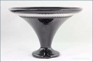 Waterford - Black Cut - 13" Footed Centerpiece