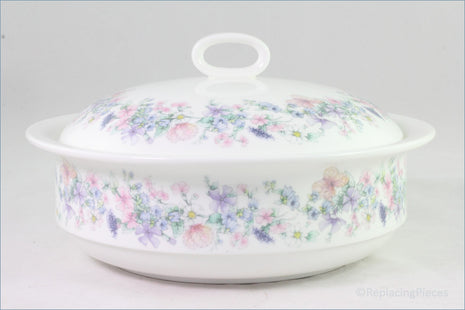 Wedgwood - Angela (Plain Edge) - Lidded Vegetable Dish