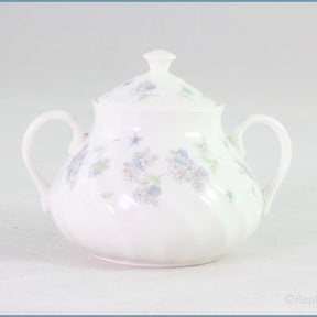 Wedgwood - April Flowers - Lidded Sugar Bowl (Coffee)