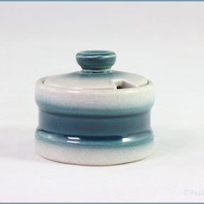 Wedgwood - Blue Pacific (Old Style) - Mustard Pot