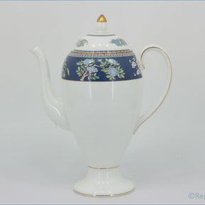 Wedgwood - Blue Siam - Coffee Pot