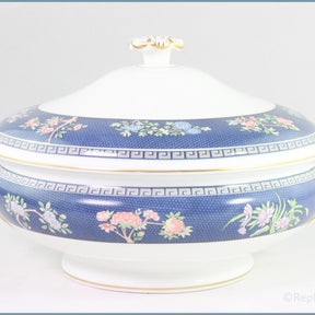 Wedgwood - Blue Siam - Lidded Vegetable Dish