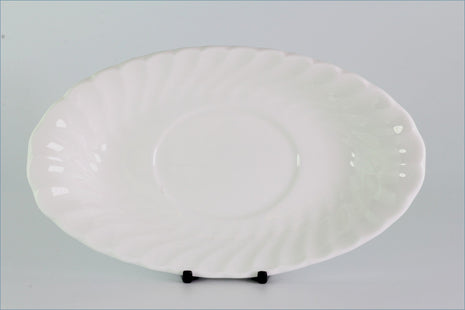 Wedgwood - Candlelight - Gravy Boat Stand ONLY