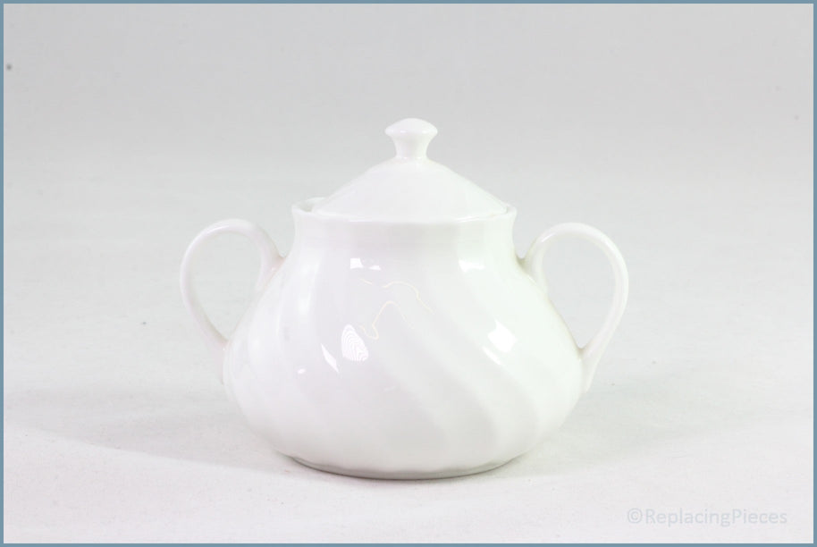 Wedgwood - Candlelight - Lidded Sugar Bowl (Coffee)