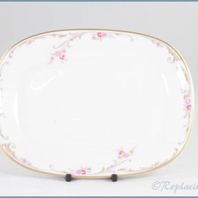 Wedgwood - Carisbrooke (Gold Edge) - Gravy Boat Stand (No Well)