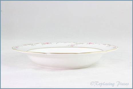 Wedgwood - Carisbrooke (Gold Edge) - 8" Rimmed Bowl