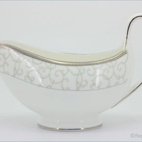 Wedgwood - Celestial Platinum - Gravy Boat