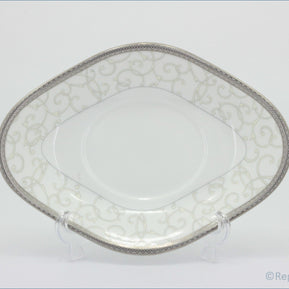 Wedgwood - Celestial Platinum - Gravy Boat Stand