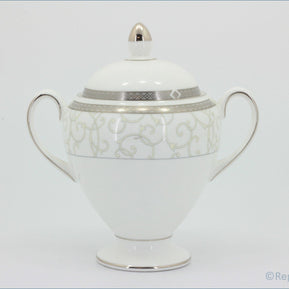 Wedgwood - Celestial Platinum - Lidded Sugar Bowl