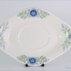 Wedgwood - Clementine (Plain) - Gravy Boat Stand ONLY