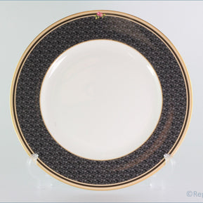 Wedgwood - Clio - Dinner Plate (Black Damask)