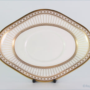 Wedgwood - Colonnade Gold (W4339) - Gravy Boat Stand