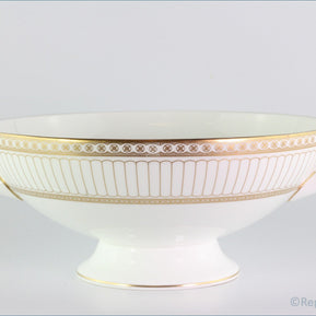 Wedgwood - Colonnade Gold (W4339) - Lidded Vegetable Dish (Base ONLY)