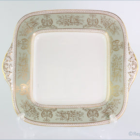 Wedgwood - Columbia (Sage Green) - Bread And Butter Serving Plate