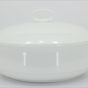 Wedgwood - Formal Platinum - Lidded Vegetable Dish