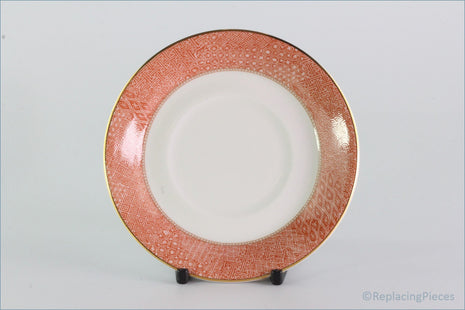 Wedgwood - Frances (Peach) - Coffee Saucer