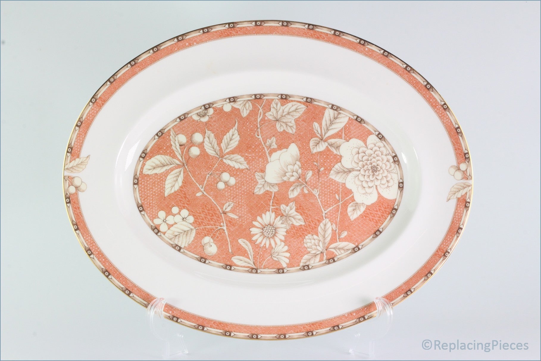 Wedgwood - Frances (Peach) - 14 1/4