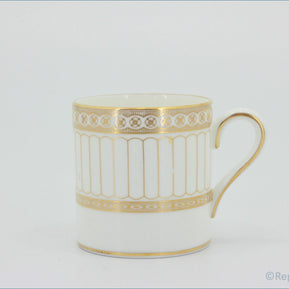 Wedgwood - Colonnade Gold (W4339) - Coffee Cup (Flat Base)