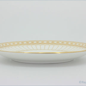 Wedgwood - Colonnade Gold (W4339) - Coffee Saucer (Curved Rim)