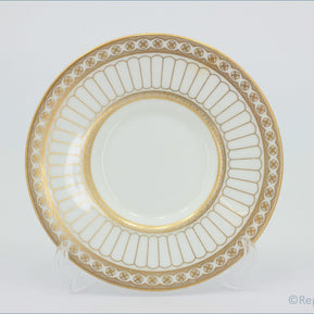Wedgwood - Colonnade Gold (W4339) - Coffee Saucer (Flat Rim)