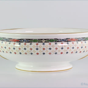 Wedgwood - Harlequin - Lidded Vegetable Dish Base ONLY