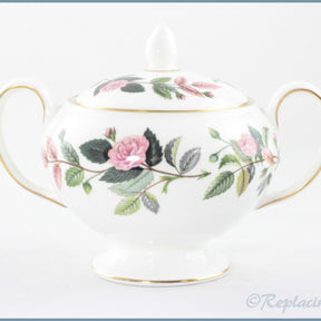 Wedgwood - Hathaway Rose - Lidded Sugar Bowl