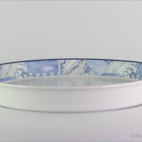 Wedgwood - Indigo - Flan Dish