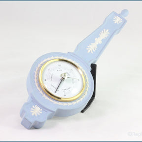 Wedgwood - Jasperware (Pale Blue) - Barometer