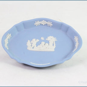 Wedgwood - Jasperware (Pale Blue) - Pin Tray (no.2)