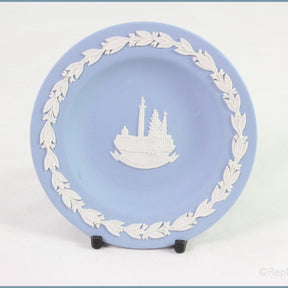 Wedgwood - Jasperware (Pale Blue) - Pin Tray - Trafalgar Square