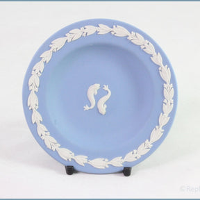 Wedgwood - Jasperware (Pale Blue) - Zodiac Pin Tray - Pisces