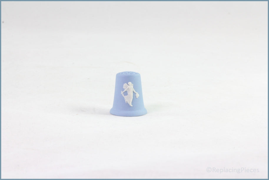 Wedgwood - Jasperware (Pale Blue) - Thimble (no.2)