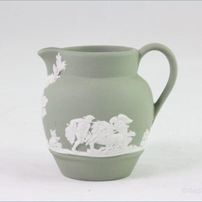 Wedgwood - Jasperware (Sage Green) - Miniature Jug