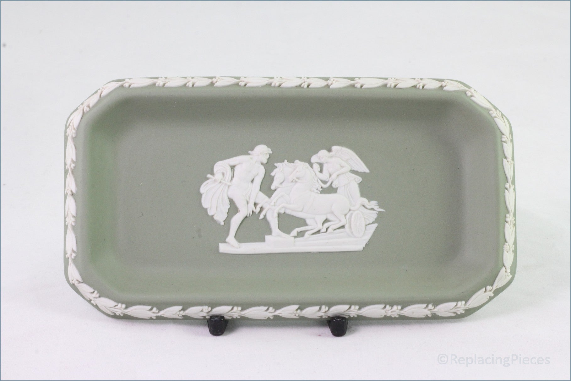 Wedgwood - Jasperware (Sage Green) - 6 1/4