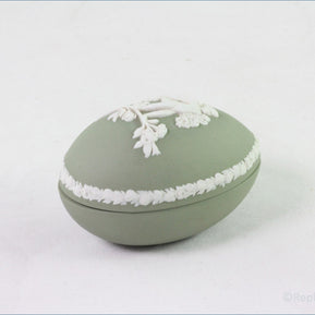 Wedgwood - Jasperware (Sage Green) - Small Egg