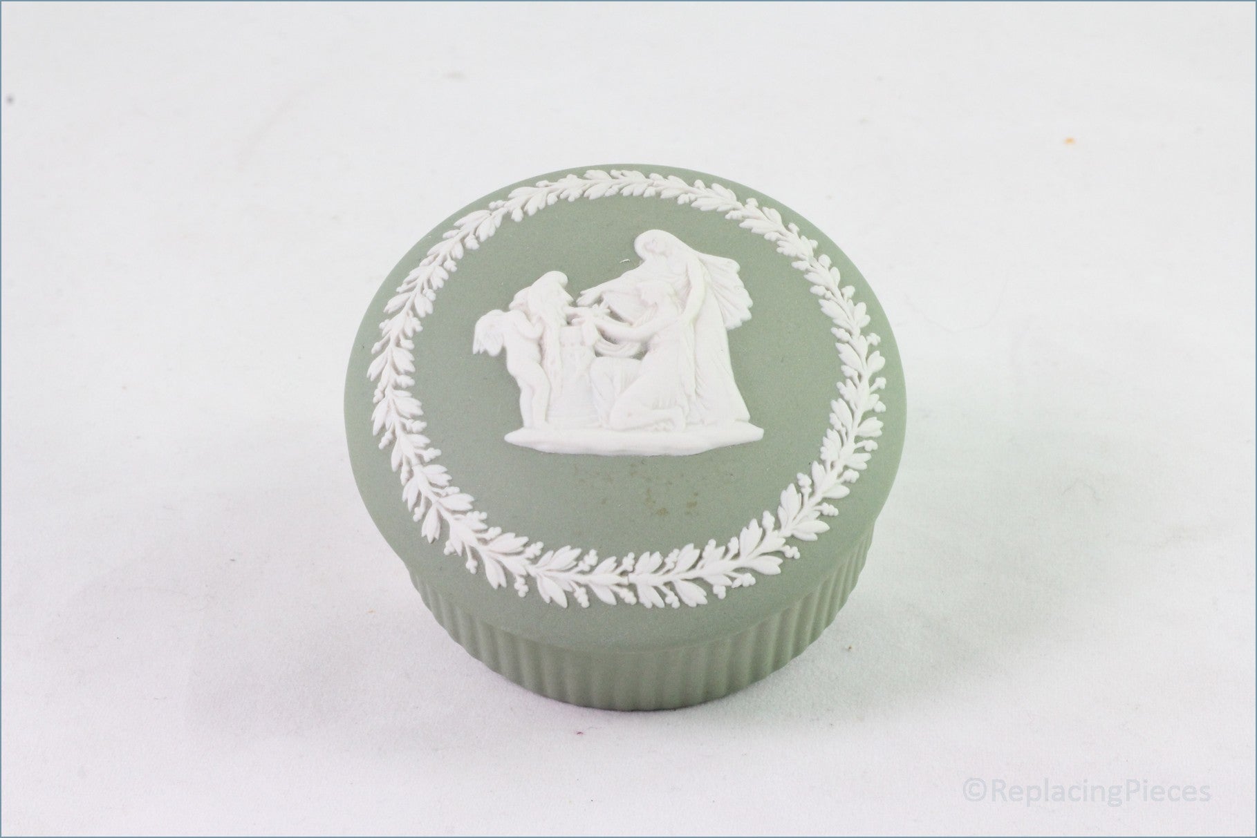 Wedgwood - Jasperware (Sage Green) - 2 7/8
