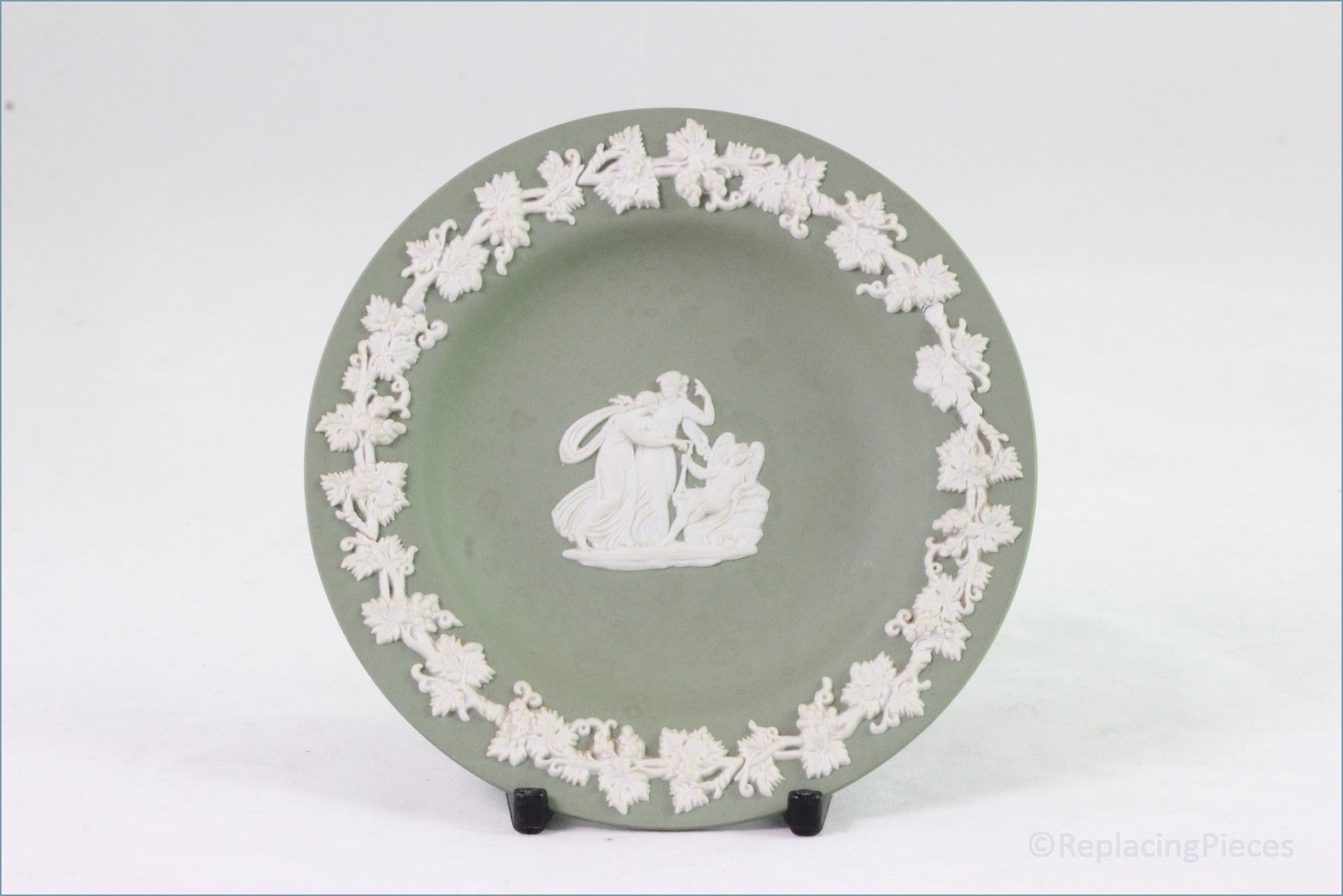 Wedgwood - Jasperware (Sage Green) - Pin Tray - WWJWG5